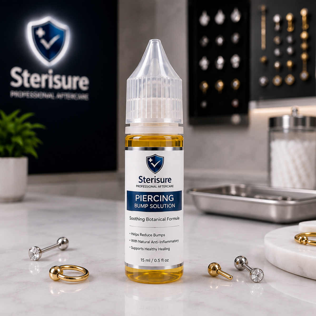 Piercing Bump Solution