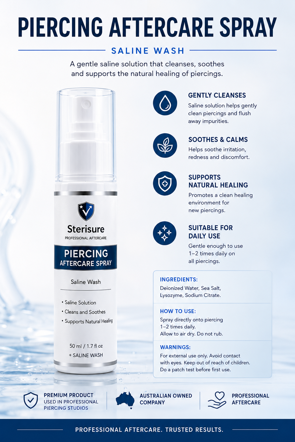 Piercing Aftercare Spray